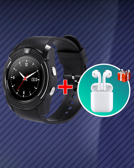 SMART WATCH V8 + наушники в подарок