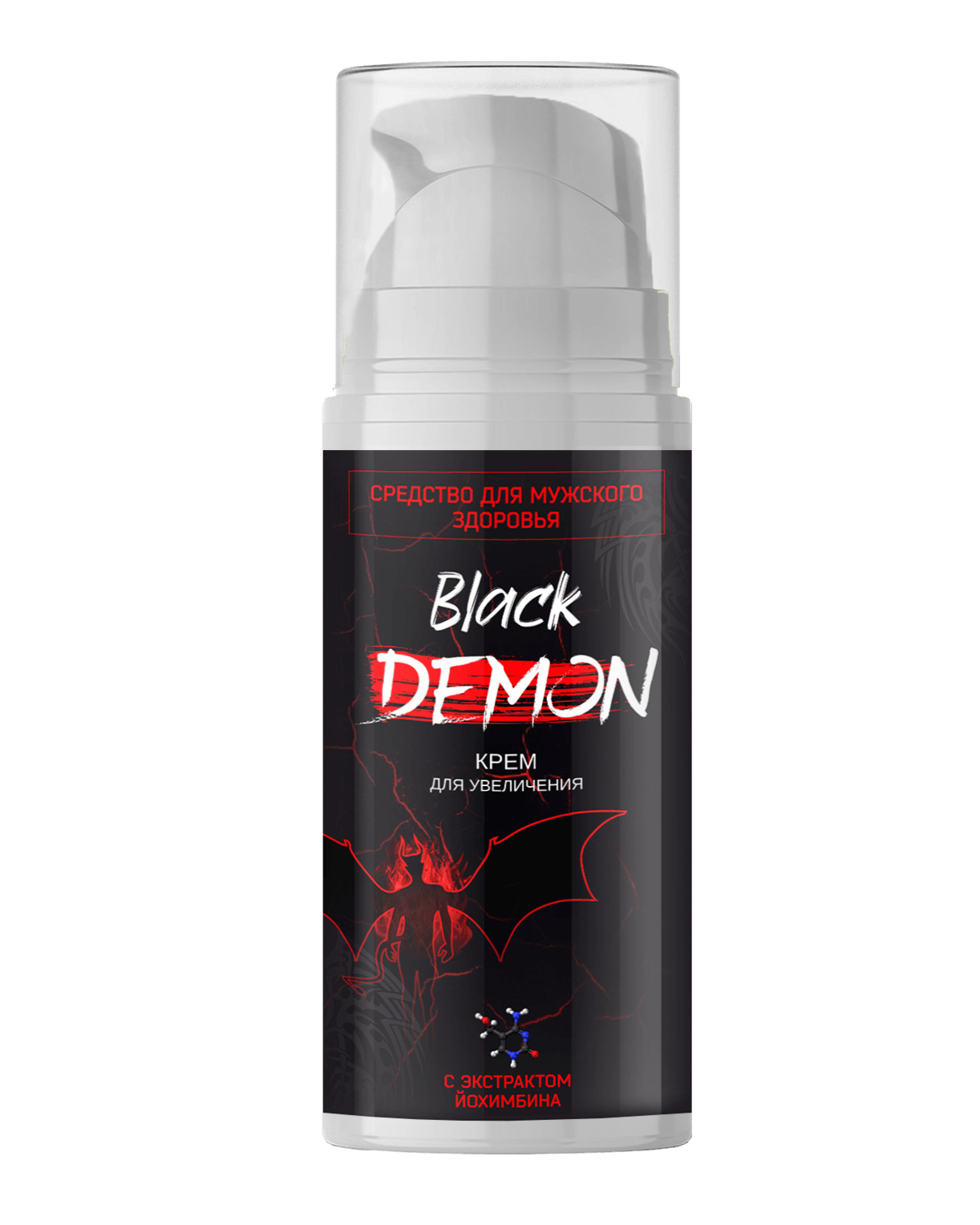 Black demon-крем для увеличения