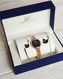 Стильный подарок — набор украшений SWAROVSKI для женщины