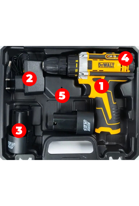 Шуруповерт DeWalt 12V_1