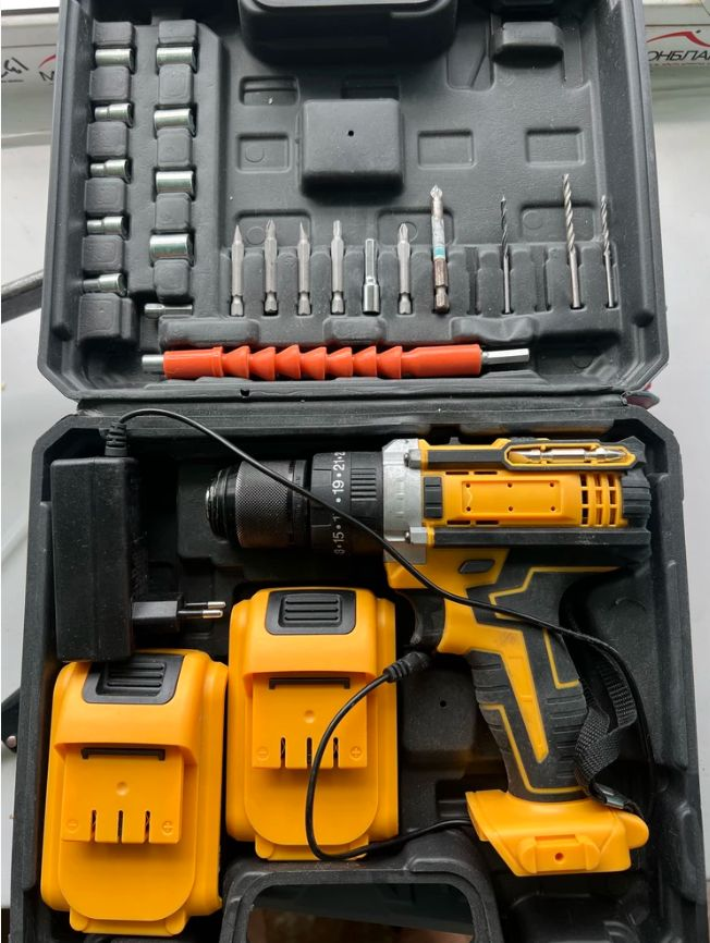 Шуруповерт DeWalt 48v + набор инструментов_3