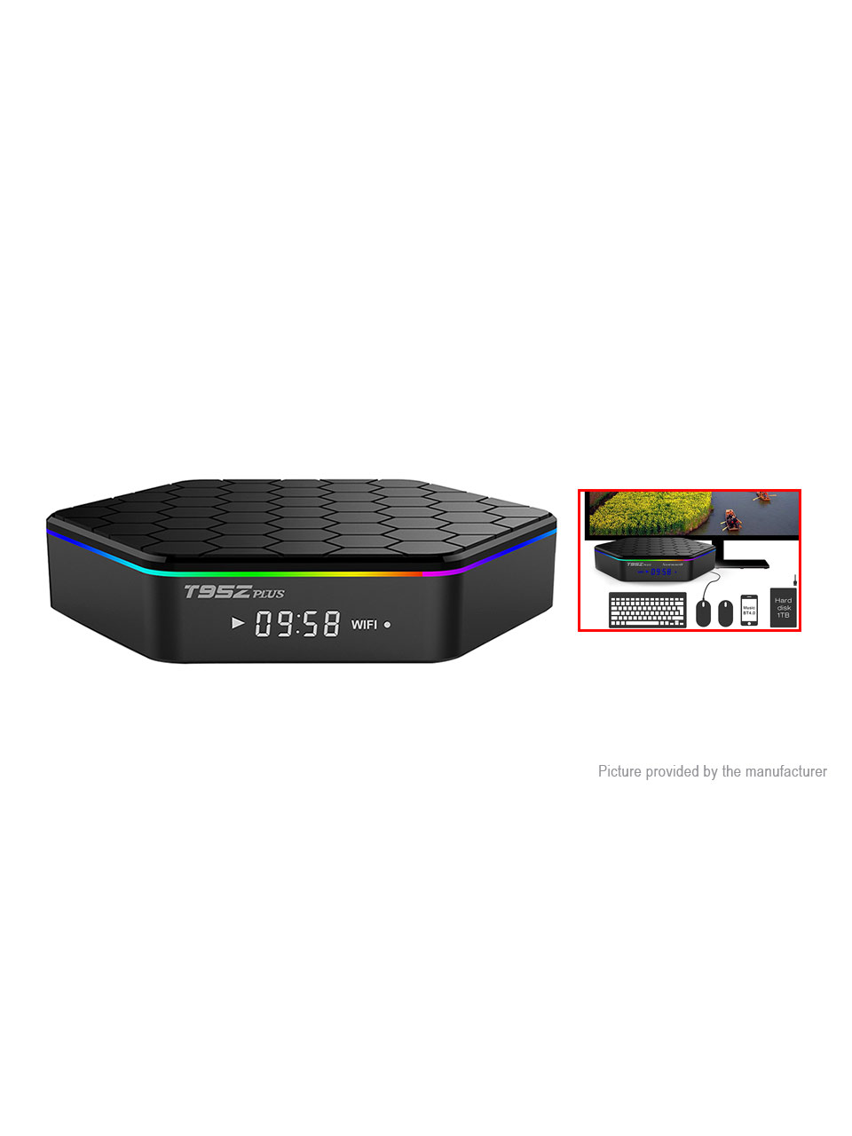 Sunvell T95Z Plus — цифровая приставка к телевизору с WiFi