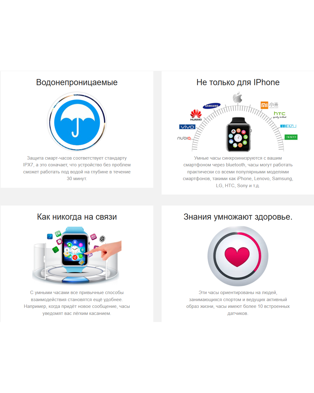 Смарт - часы Smart Watch GT08 + Вечная спичка в подарок_7