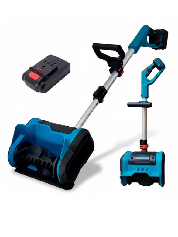 Аккумуляторный снегоуборщик для быстрой очистки снега