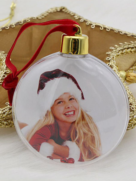 Виды новогодних шаров — шар с фото на новогоднюю елку